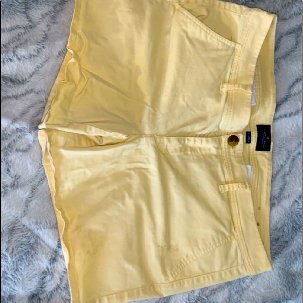 Yellow shorts